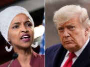 La representante Ilhan Omar responde al “terrible” Trump por llamarlo “basura” – The Mercury News