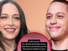 Elsie Hewitt llama a su bebé “algo perfecto” en una conmovedora publicación con Pete Davidson