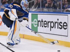 DraftKings Missouri Apuesta obvia: Blues Record 1 + Tiros a portería vs. Ducks Doble dinero Hasta $100