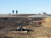 Las fotos muestran los restos del accidente aéreo que mató a la leyenda de NASCAR Greg Biffle