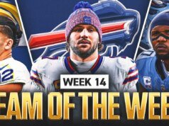 Equipos de la semana de la Semana 14 de la NFL: Josh Allen y Puka Nacua encabezan el equipo