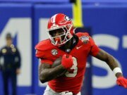 El RB de los Georgia Bulldogs, Nate Frazier, sufrió una conmoción cerebral contra Ole Miss en el Sugar Bowl