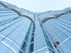 ¿Cómo es subir a un rascacielos?