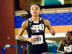 Alyvia Brown establece el récord de SWAC 3000 mientras las mujeres del sur de Texas cierran la temporada bajo techo