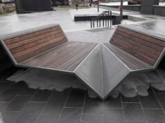 El nuevo Super Sewer Garden de Londres, valorado en £4.600 millones, calificado de “serio” por sus “bancos inútiles” y su arquitectura “sin vida”