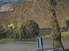 Momento en que un ladrón apuñala brutalmente al guardia de seguridad de B&M hasta matarlo después de intentar evitar que robe £ 20 en bienes