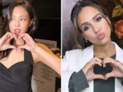 Manos de corazón de celebridades para el día de San Valentín