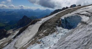 Esquiadores olímpicos expresan preocupación por la pérdida de glaciares