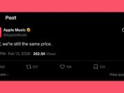 Apple Music se burla del último aumento de precios de Spotify