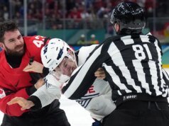 Juegos Olímpicos: el canadiense Tom Wilson se retira del hockey para pelear