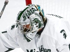 El hockey de MSU cae ante los Buckeyes en tiempo extra en las semifinales del torneo Big Ten.