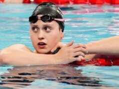 El estudiante de primer año capturó el primer título individual de natación de la NCAA de Cal en 7 años.