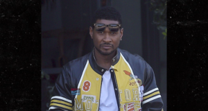 Usher parecía imperturbable después de discutir con Justin Bieber