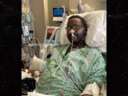 Quinton Aaron brinda información actualizada sobre su salud después de un derrame cerebral y vuelve a hablar después de que le quitaron los tubos