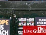 Se espera que cientos de miles marchen contra la extrema derecha en Londres – EN VIVO | Londres