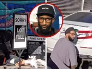 El hermano de Nipsey Hussle se cubre en el vídeo que graba la inauguración del restaurante