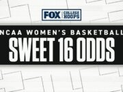 2025-26 Sweet 16 femenino Me gusta: Spread, línea para los 8 juegos