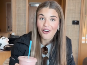 Kai Trump lleva al Servicio Secreto a Erehn para comprar un batido Hailey Bieber por 21 dólares