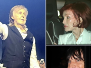 Paul McCartney actuó ante una multitud repleta de estrellas en el Teatro Fonda de Los Ángeles.