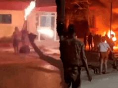 Manifestantes cubanos supuestamente atacaron el edificio del Partido Comunista en video y dispararon