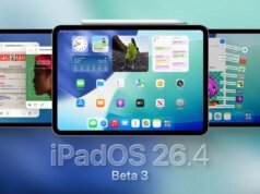 Apple lanza la versión beta 3 para iPadOS 26.4, watchOS 26.4 y más.