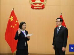 Janice Say ha sido nombrada nueva jefa de asuntos continentales de Hong Kong