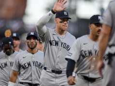 Aaron Judge, 7 llamadas anuladas por ABS mientras los Yankees barren al gigante