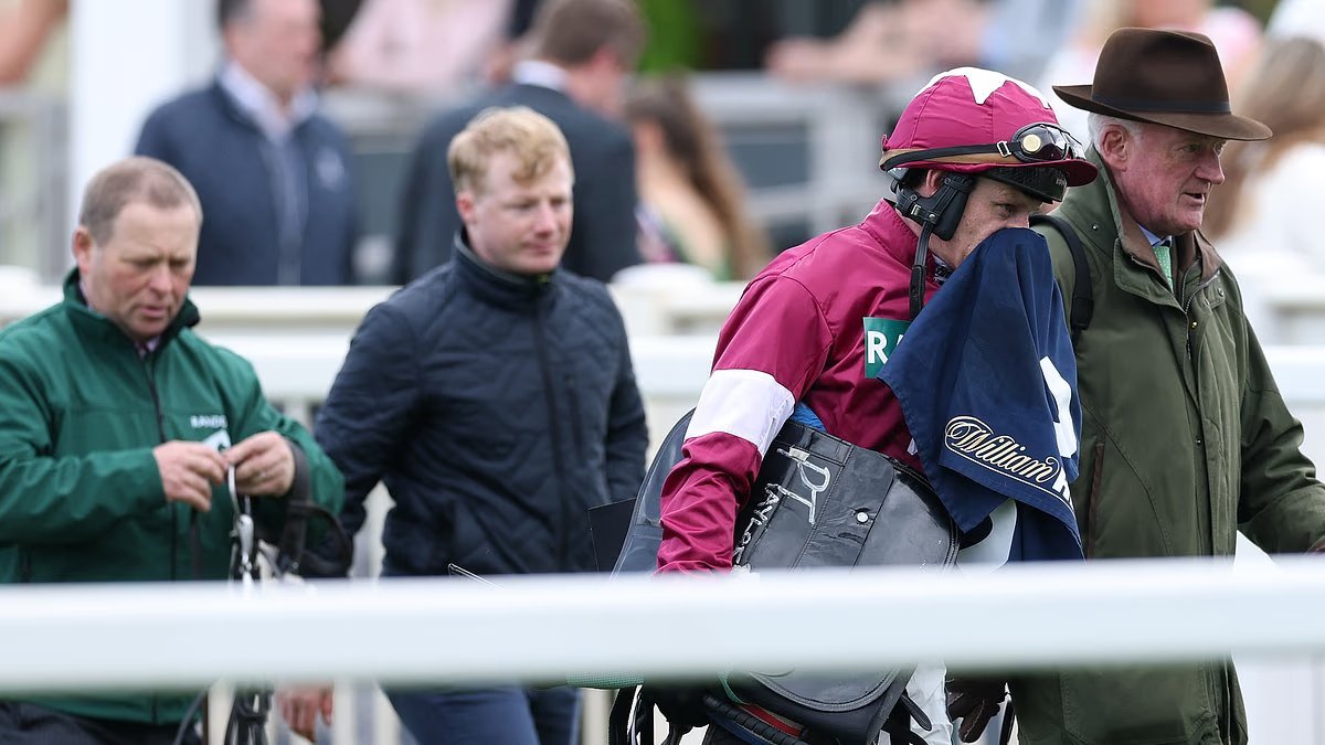 El caballo de Aintree, Gold Dancer, cayó el Día de las Damas después de regresar de una caída, pero su jinete aún lo azota para ganar £ 67,000 en el Gran Festival Nacional.
