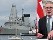 El HMS Dragon atraca en medio de la guerra de Irán mientras Starmer enfrenta crecientes críticas