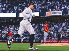 Aaron Judge y Mike Trout cada jonrón dos veces, pero los Yankees se llevan la victoria