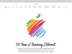 Apple celebra su 50 aniversario con una página de inicio animada especial