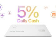 Un bono de registro de Apple Card por tiempo limitado ofrece a los usuarios un 5% de reembolso en efectivo en compras