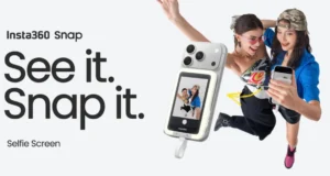 Insta360 se suma a la tendencia de la pantalla trasera del iPhone con Snap Monitor