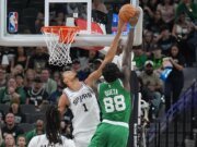 Victor Wembanyama y Rudy Gobert encabezan los honores defensivos de este año