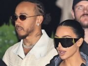 El nuevo novio de Kim Kardashian, Lewis Hamilton, ha sido visto con sus hijos por primera vez.