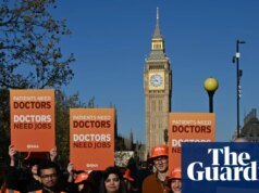 Los médicos residentes en Inglaterra harán una huelga de cuatro días en junio los médicos