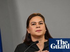 La candidata presidencial filipina Sara Duterte ha sido sometida a juicio político por segunda vez Filipinas