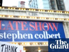 ‘Nos hizo reír y nunca se inmutó’: Estados Unidos se despide de The Late Show y Stephen Colbert | Esteban Colbert
