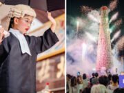 Multitudes acuden a Cheung Chau para la carrera anual de bollos