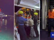El Sun Ferry con destino a Lantau zozobró y 29 pasajeros fueron evacuados