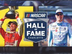 Primera votación: Kevin Harvick votó para el Salón de la Fama de NASCAR