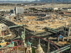 El estadio de Los Atléticos de Las Vegas Strip, valorado en 2.000 millones de dólares, está en camino de inaugurarse en 2028