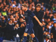 Kevin De Bruyne del Napoli sufre una fractura en el pómulo, confirmó Antonio Conte