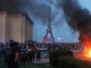 45 arrestados después de que las celebraciones de la Liga de Campeones del PSG se volvieran violentas en París