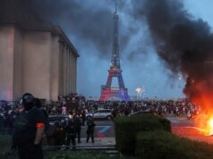 45 arrestados después de que las celebraciones de la Liga de Campeones del PSG se volvieran violentas en París