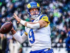 Rams Matthew Stafford acuerda una extensión de 1 año, lo que supuestamente lo convierte en el QB mejor pagado