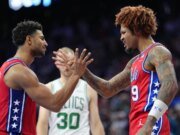 ¿A quién podría elegir Mike Gancy entre Kelly Oubre Jr. y Quentin Grimes?