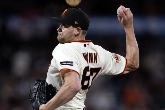 Los Gigantes colocan a Keaton Wynn en la lista de lesionados y retiran a Tristan Beck