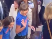 Taylor Swift evalúa el lugar de su rumoreada boda sin Travis Kelce mientras disfruta de la noche de chicas en MSG para las finales de la NBA de los Knicks