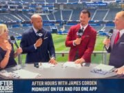 El ícono estadounidense Alexi Lalas sorprende a los espectadores con un insulto cargado de sorpresas contra James Corden en la transmisión en vivo de la Copa Mundial